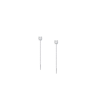 Srebrne Viseće Minđuše ALBA